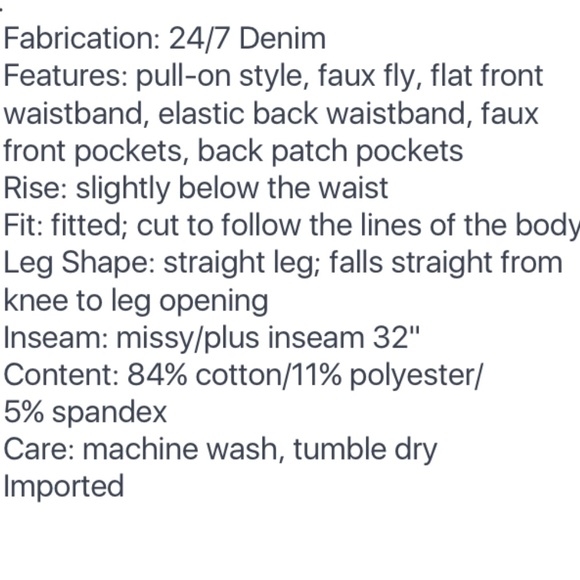 🔹 Isaac Mizrahi Regular 24/7 Denim Straight Leg Jeans 🔹 - Picture 11 of 12